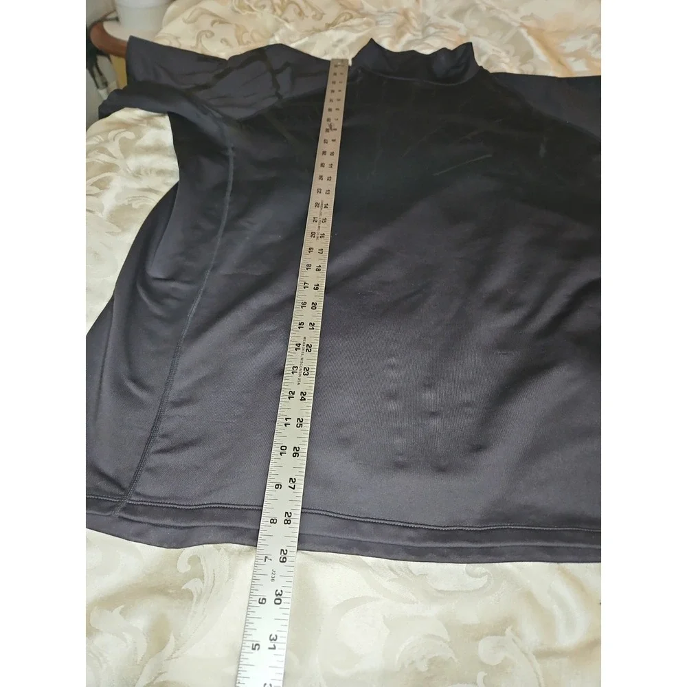 UV Protection Swim Shirt Bare Chillguard 2X Black Long Sleeve Mock Neck Surf